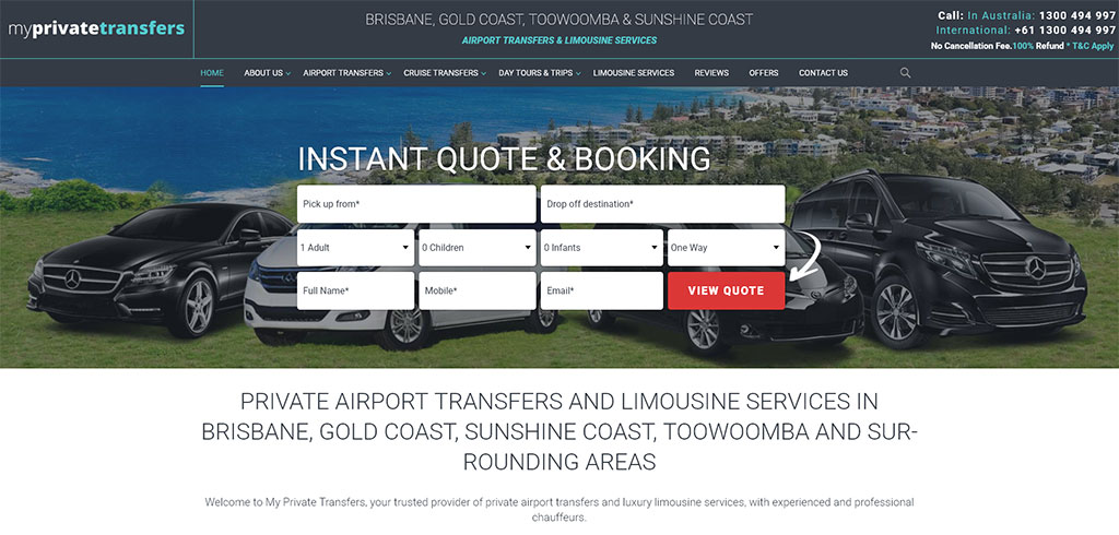 My Private Transfers providing quality airport transfer service in Sydney