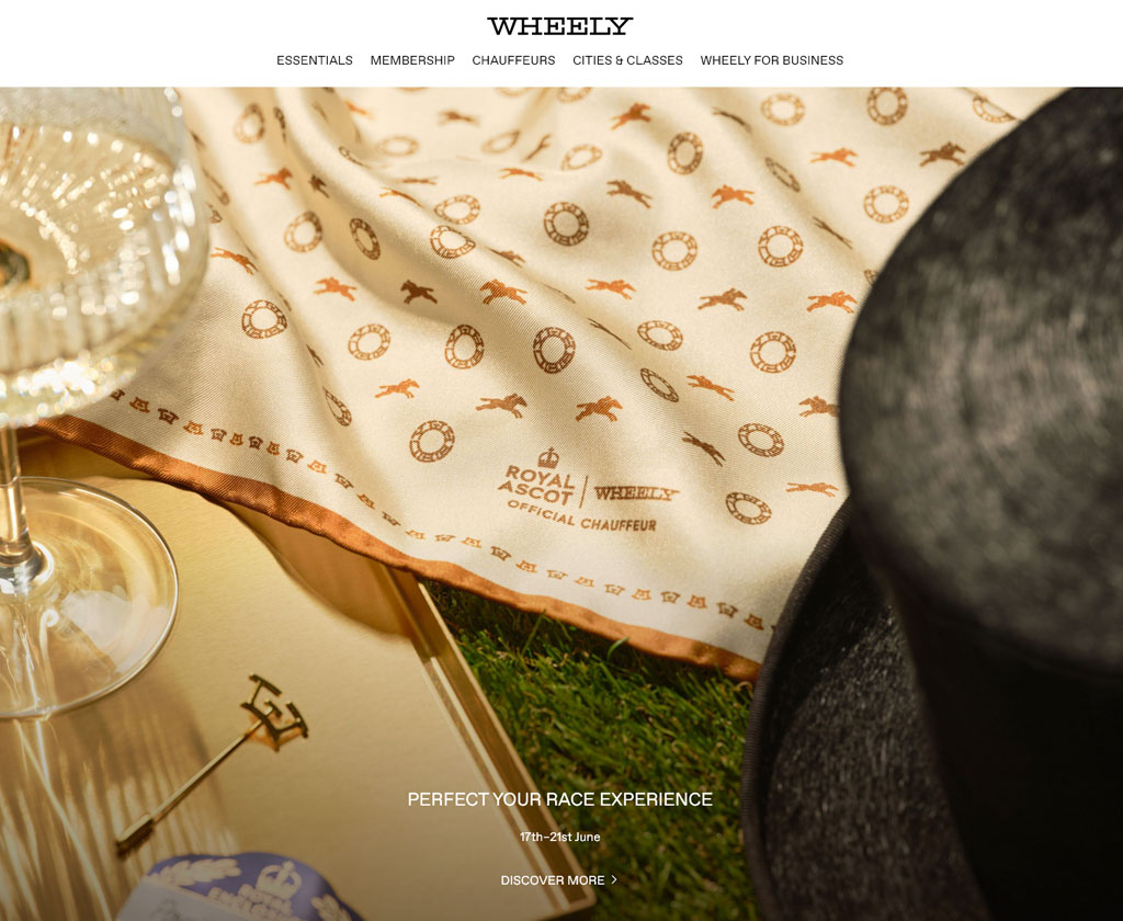 Wheely luxury ride-hailing app logo