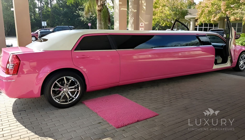 Magic of pink limo rentals in Long Island
