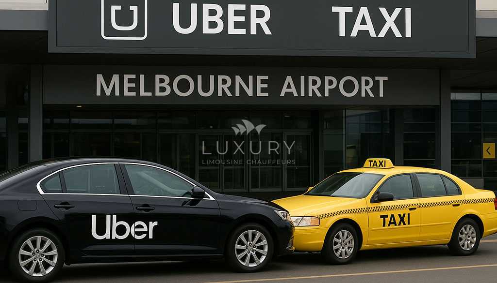 A traditional yellow Silver Top Taxi on a street in Melbourne.