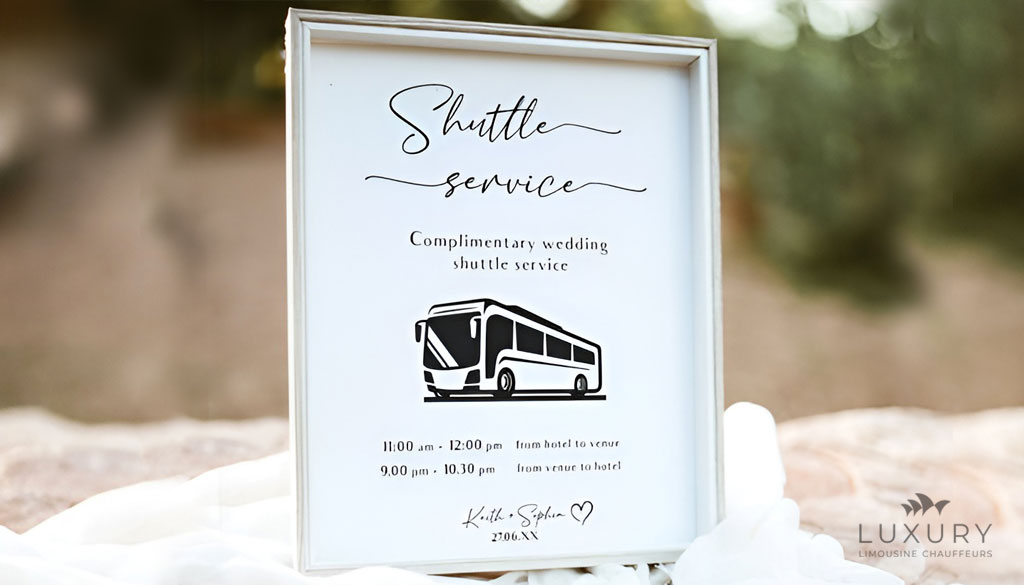 wedding shuttle service