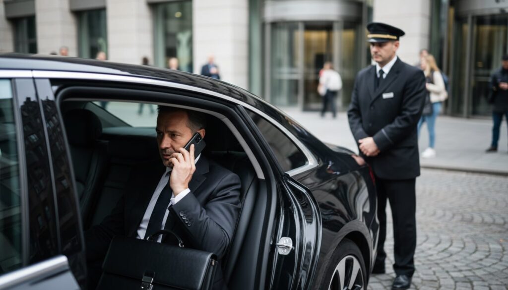 how to request discreet chauffeur service for vips