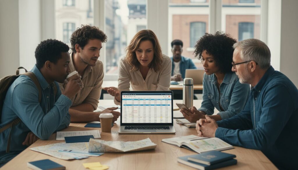 how to coordinate arrivals for multiple passengers in one booking