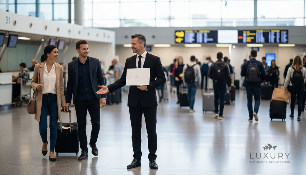 How Chauffeurs Handle Meet-and-Greet in Busy Terminals