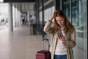 concern about lack of communication from driver