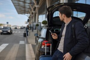 coordinating pickup for multiple passengers arriving separately